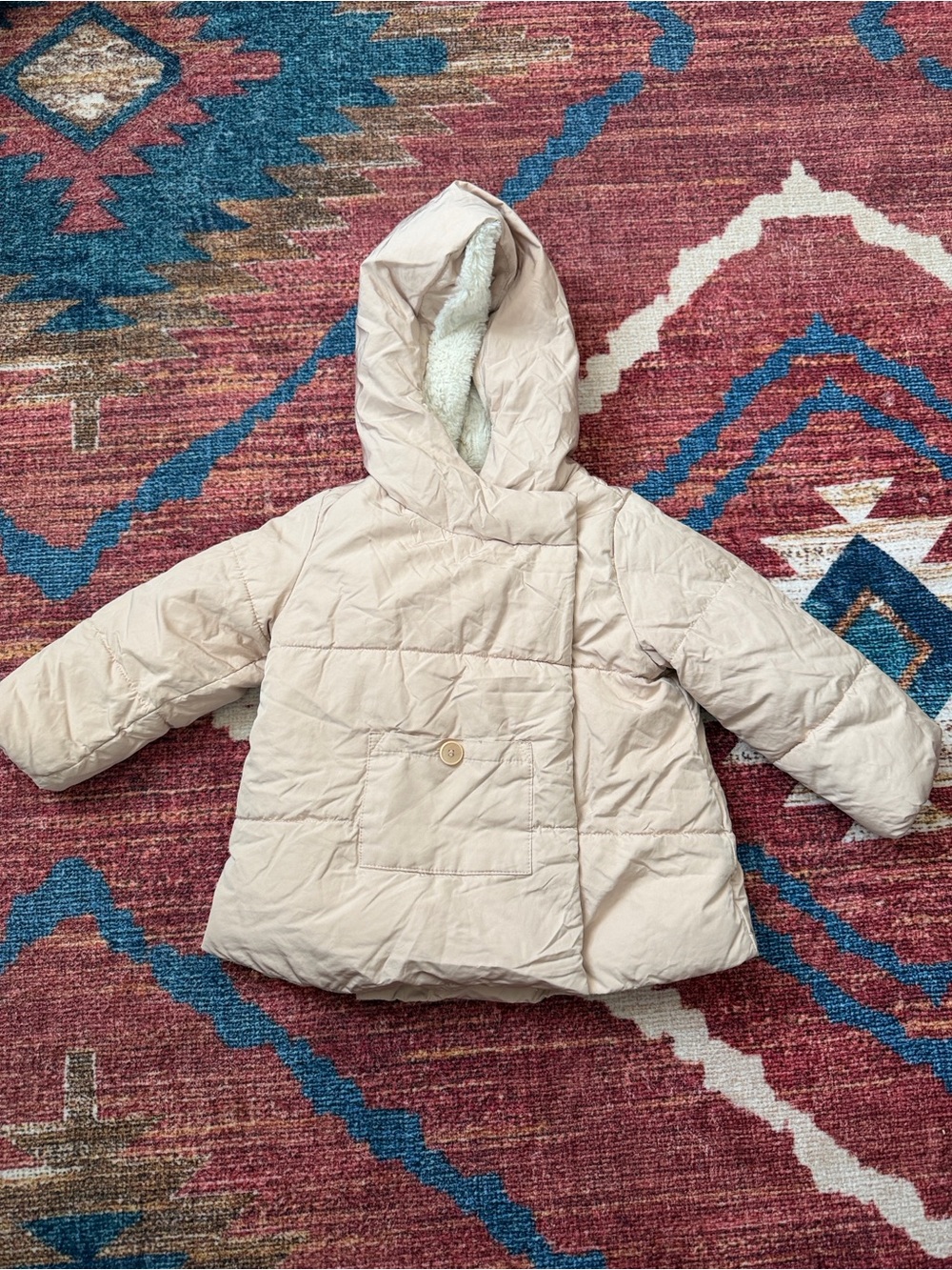 Zara Girls Puffer Jacket size 2/3